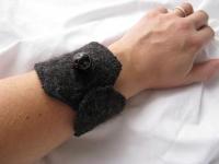 Bracelet en tissu " BLACK"