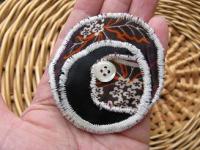 Broche en tissu