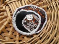 Broche en tissu