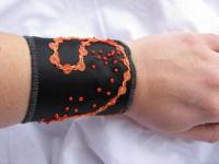 Bracelet manchette "ORANGE"