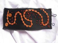 Bracelet manchette "ORANGE"