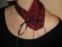 Collier en tissu "ROMANCE"